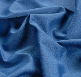 Dekorační závěsová látka modrá