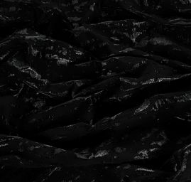 Lamé vrstvená textilie černá větší vzor