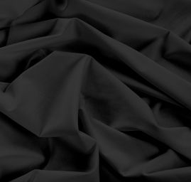 Pletenina úplet černý matný