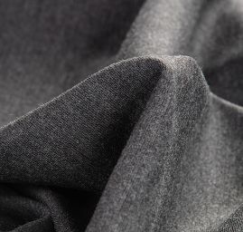 Úplet silnější hladký tmavě šedý