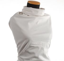 Lamé žakár bílozlatá