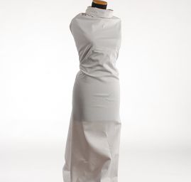 Lamé žakár bílozlatá