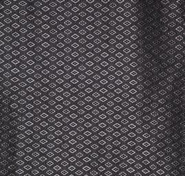 Brokátová žakárová látka černozlatá