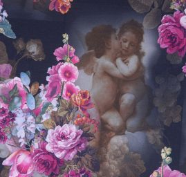 Úplet andílci černá