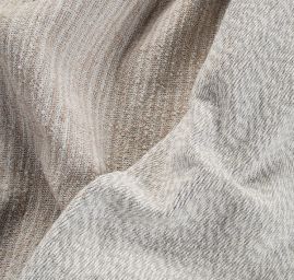 Kostýmová vlněná látka Art Fabrics šedobílý melír