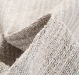 Kostýmová vlněná látka Art Fabrics šedobílý melír