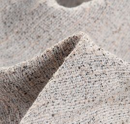 Kostýmová vlněná látka Art Fabrics béžovohnědý melír