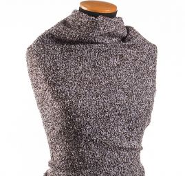 Kostýmová vlněná látka bukle Art Fabrics