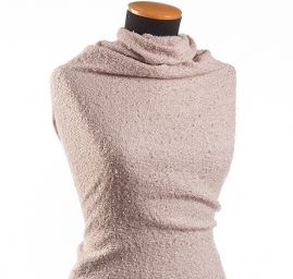 Kostýmová vlněná látka bukle Art Fabrics