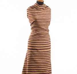 Žinylková látka Art Fabrics hnědý melír