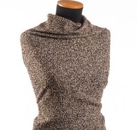 Kostýmová vlněná látka bukle Art Fabrics