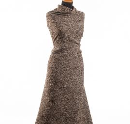 Kostýmová vlněná látka bukle Art Fabrics