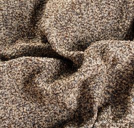 Kostýmová vlněná látka bukle Art Fabrics