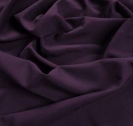 Kostýmová látka tmavě fialová
