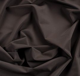 Kostýmová látka pružná tm.hnědá