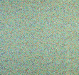 Satén nepružný tisk motiv motýlci a vážky sv. modrý