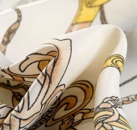 Krepdešín imitace hedvábí pásky