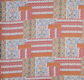 Etamín bavlna patchworkový vzor