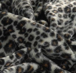 Imitace  kožešiny zvířecí srst gepard 