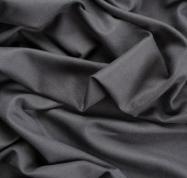 Kostýmová látka twill s keprovou vazbou černá