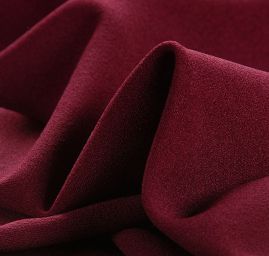 Pletenina úplet scuba crepe oboustranný bordó vínová