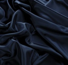 Podšívka acetát temně modrá II.jakost