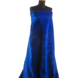 Imitace kožešiny nivea modrá