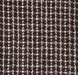 Látka na kostým vlna směs vzor kostky hnědá/béžová