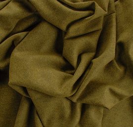 Vlněná látka vzor rybí kost zelená/zelená