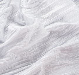 Taft kreš plastický bílý