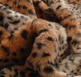 Imitace zvířecí srsti tygr