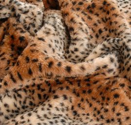 Imitace zvířecí srsti tygr