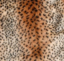 Imitace zvířecí srsti tygr