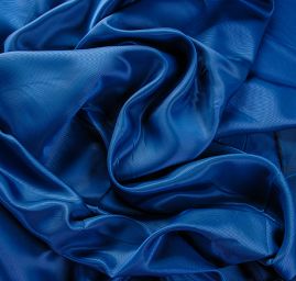 Podšívka keprové vazby šanžán modročerná