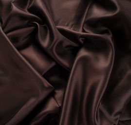 Podšívka keprové vazby šanžán hnědá/černá