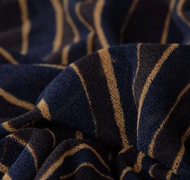 Úplet žoržetového vzhledu tisk vlnky