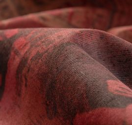 Pružný manšestr přelom století vínový