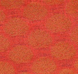 Brokát růžovozlatý lístky