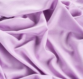 Viskozová šatová látka pastel fialová