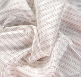 Podšívka žakárová proužky vínové