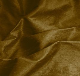 Šantung jednobarevný zlatý oříšek
