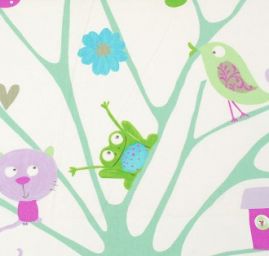 Dětská metráž - Stromečky Lilac