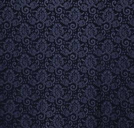 Pružná krajka květinový motiv černá