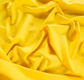 Košilová látka bavlna směs žlutá