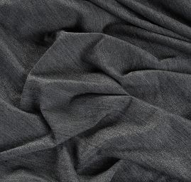 Úplet lamé tmavší šedostříbrný