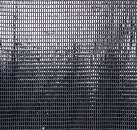 Úplet s flitry ve tvaru obdélníků černý