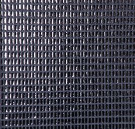 Úplet s flitry ve tvaru obdélníků černý