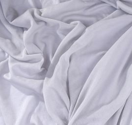 Lamé vlněný úplet šedostříbrný