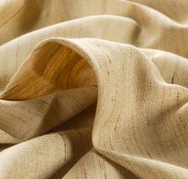 Imitace buretového hedvábí béžovohnědá