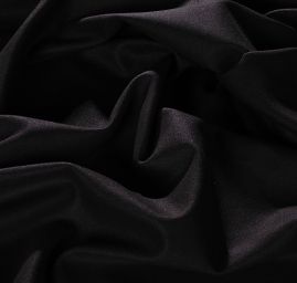 Silnější hřejivý úplet s drobným vlasem černý